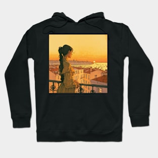 Lisbon sunset 2 Hoodie